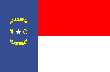 North Carolina flag - North Carolina travel blog